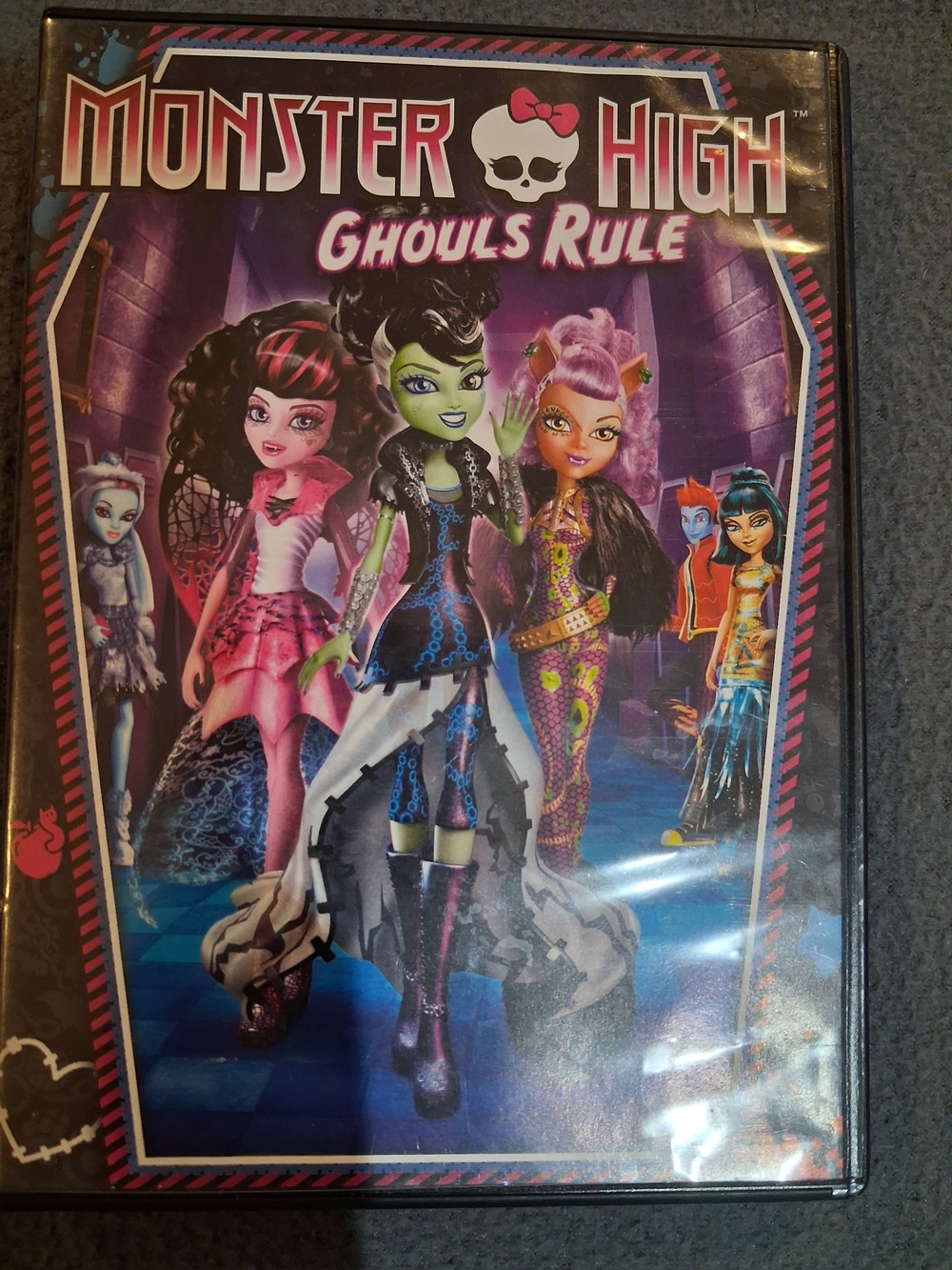 monster high Ghouls Rule Dvd Movie